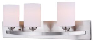HAMPTON VANITY 3 LIGHT PEWTER