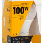 A19 LED BULB 16W 2700K 1600L