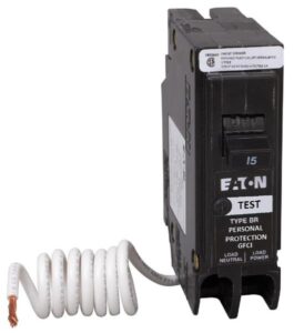 15A 1 POLE GFCI BREAKER TYPE BR