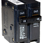 15A 2 POLE BREAKER TYPE BR