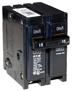 15A 2 POLE BREAKER TYPE BR