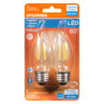 B10 LED BULB DAY LIGHT 5.5W 2PK