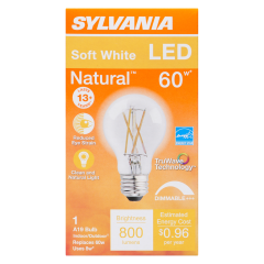 A19 LED BULB SOFT WHITE 8W