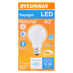 A19 LED BULB DAY LIGHT 5.5W