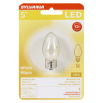 C7 LED BULB COOL WHITE 1W