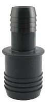 POLY INSERT COUPLING 1 1/2X1 1/4-IN