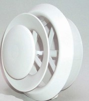 AIR DIFFUSER 4 TO 5-IN ROUND WHITE