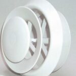AIR DIFFUSER 4 TO 5-IN ROUND WHITE