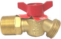 HOSE BIB ANGLE 1/4 TURN 3/4-IN