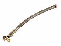 FLEXIBLE CONNECTOR FAUCET 3/8X12-IN