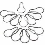 SHOWER CURTAIN RINGS 12 PACK
