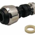 AERATOR DOUBLE SWIVEL BLACK