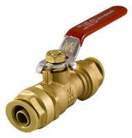 BALL VALVE FULL PORT PUSH FIT 1-IN
