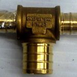 PEX BRASS TEE 1/2 X 1/2 X 3/4-IN