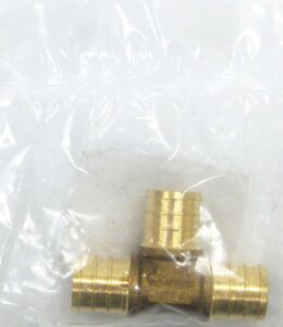 PEX BRASS TEE 3/4-IN