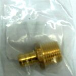 PEX BRASS ADAPTER BARB X MPT 1/2-IN