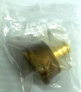PEX BRASS ADAPTER 1/2 BARB X 3/4FPT