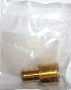 PEX BRASS SWEAT ADPATER FPT 1/2-IN