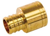 PEX BRASS SWEAT ADPATER FPT 3/4-IN