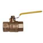 GAS BALL VALVE THREADED 1/2-IN