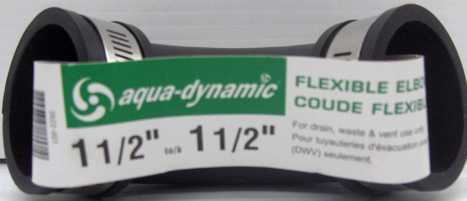 FLEX FITTING ELBOW 1 1/2-IN