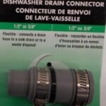 FLEX FITTING DISHWASHER DRAIN