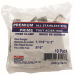 HOSE CLAMP 1 TO 2-IN 10PK