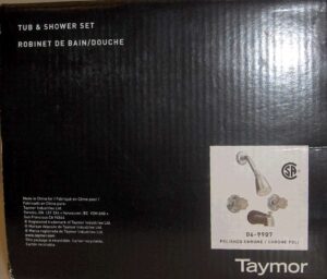 TUB/SHOWER FAUCET 2H SUNGLOW CHROME