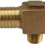 BRONZE HYDRANT ELBOW 3/4 X 1-IN