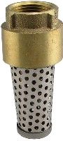 FOOT VALVE BRASS 1 1/2-IN
