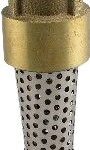 FOOT VALVE BRASS 1 1/2-IN