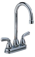 BAR SINK FAUCET 2 HANDLE CHROME