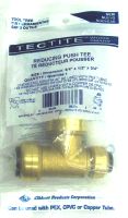 PUSH-FIT TEE 3/4 X 1/2 X 3/4-IN