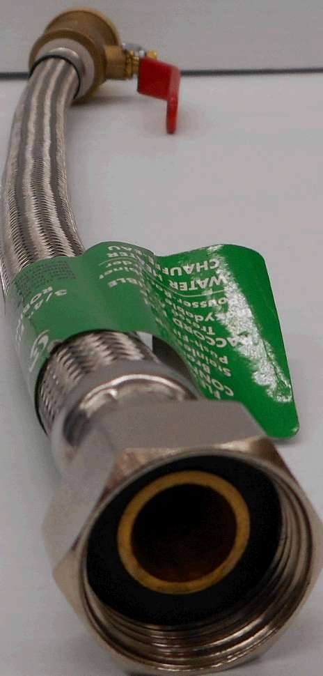 FLEX CONNECT WATER HEATER 3/4 VALVE
