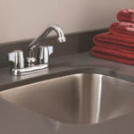 LAUNDRY FAUCET MANOR 2 HANDLE