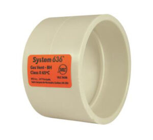 PVC GAS SYSTEM 636 COUPLING 2-IN