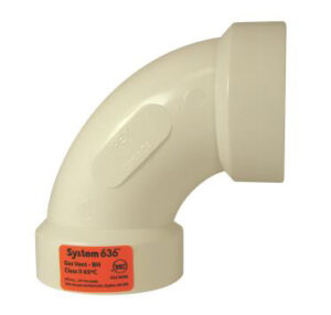 PVC GAS SYSTEM 636 ELBOW 90 DEG 2IN