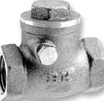 SWING CHECK VALVE THREADED 1-IN