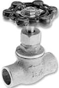 STOP VALVE SOLDER 1/2-IN