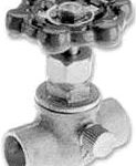 STOP VALVE SOLDER WITH DRAIN 1/2-IN
