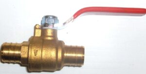 BALL VALVE PEX FULL PORT 3/4-IN