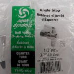 SUPPLY VALVE STRAIGHT 1/2PEX X3/8OD