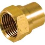 CAST BRASS ADAPTER FEMALE 3/4-IN