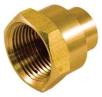 CAST BRASS ADAPTER FEMALE 1/2X3/4IN