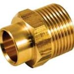 CAST BRASS ADAPTER MALE 1/2 X 3/4IN
