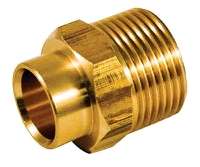 CAST BRASS ADAPTER MALE 1/2 X 3/4IN