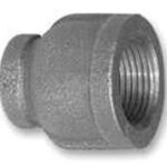 BLACK IRON COUPLING REDUCER 3/8X1/4