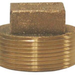 BRONZE PLUG 3/4-IN