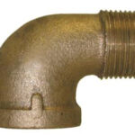 BRONZE 90 DEGREE STREET ELBOW 3/4IN