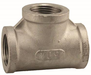 STAINLESS STEEL TEE 1/2-IN